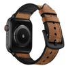 Classy Leather + Silicon Hybrid Bands