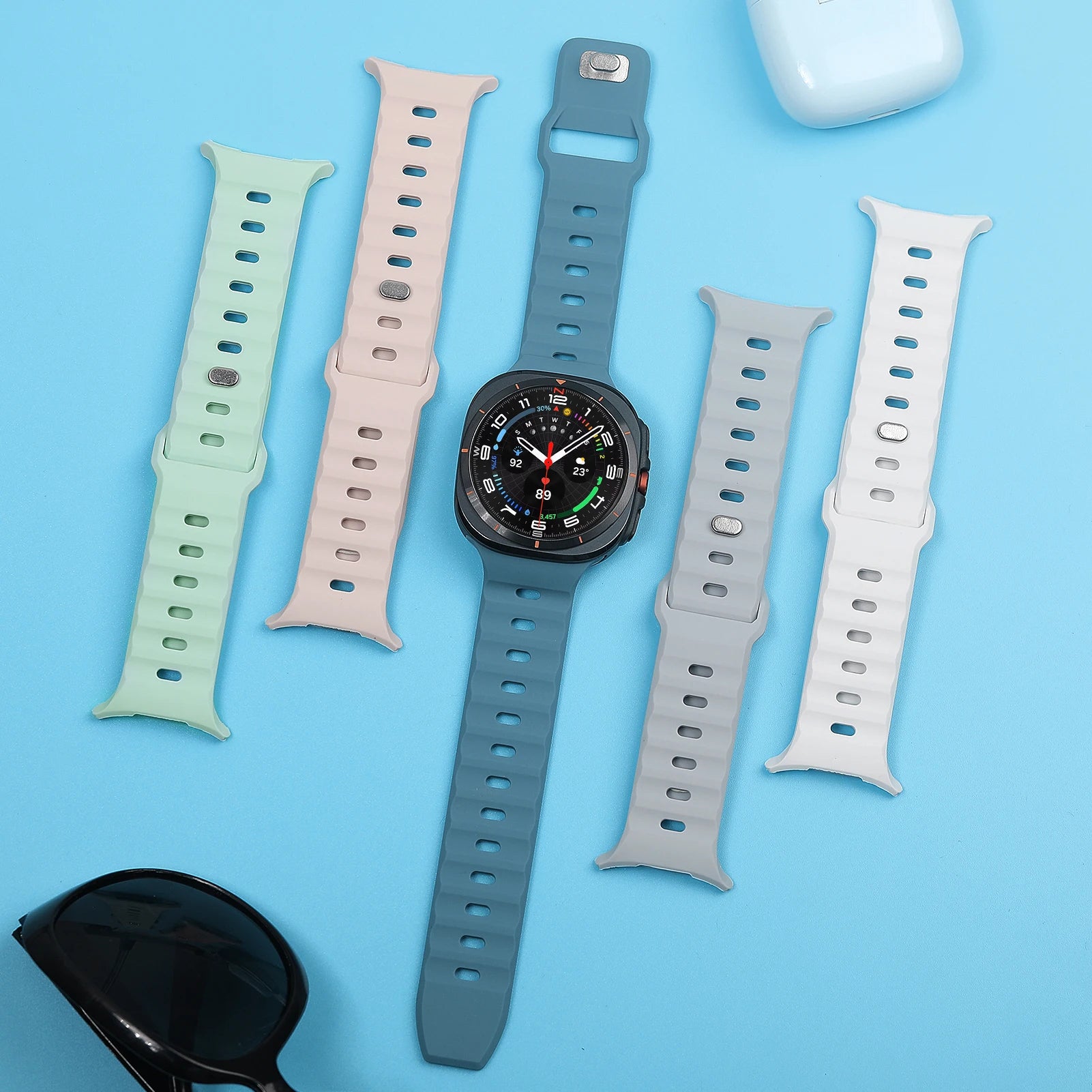 Rugged Silicon Bands for Samsung Galaxy Watch Ultra