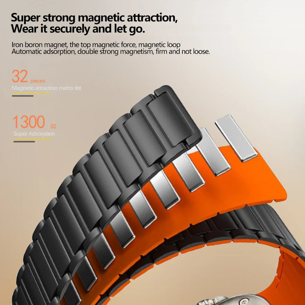 Magnetic Silicon Link Loop