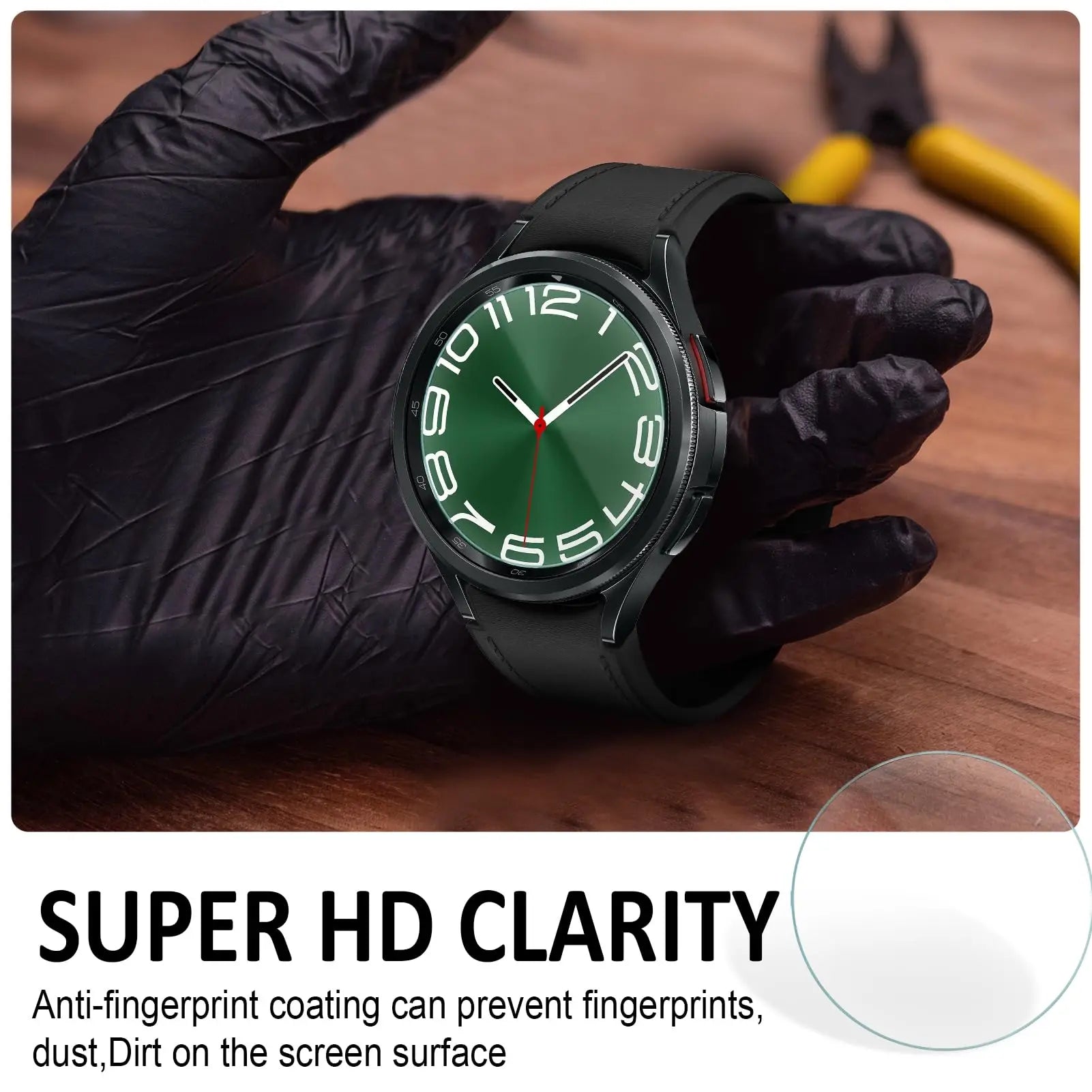 2 Set of Tempered Glass For Samsung Galaxy Watch