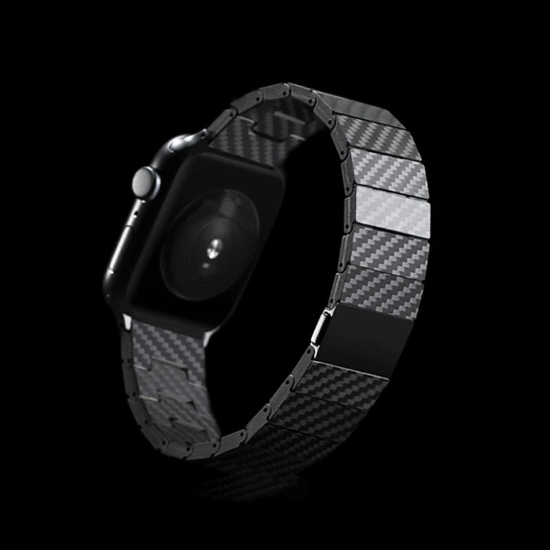 Bracelet en fibre de carbone pour Apple Watch