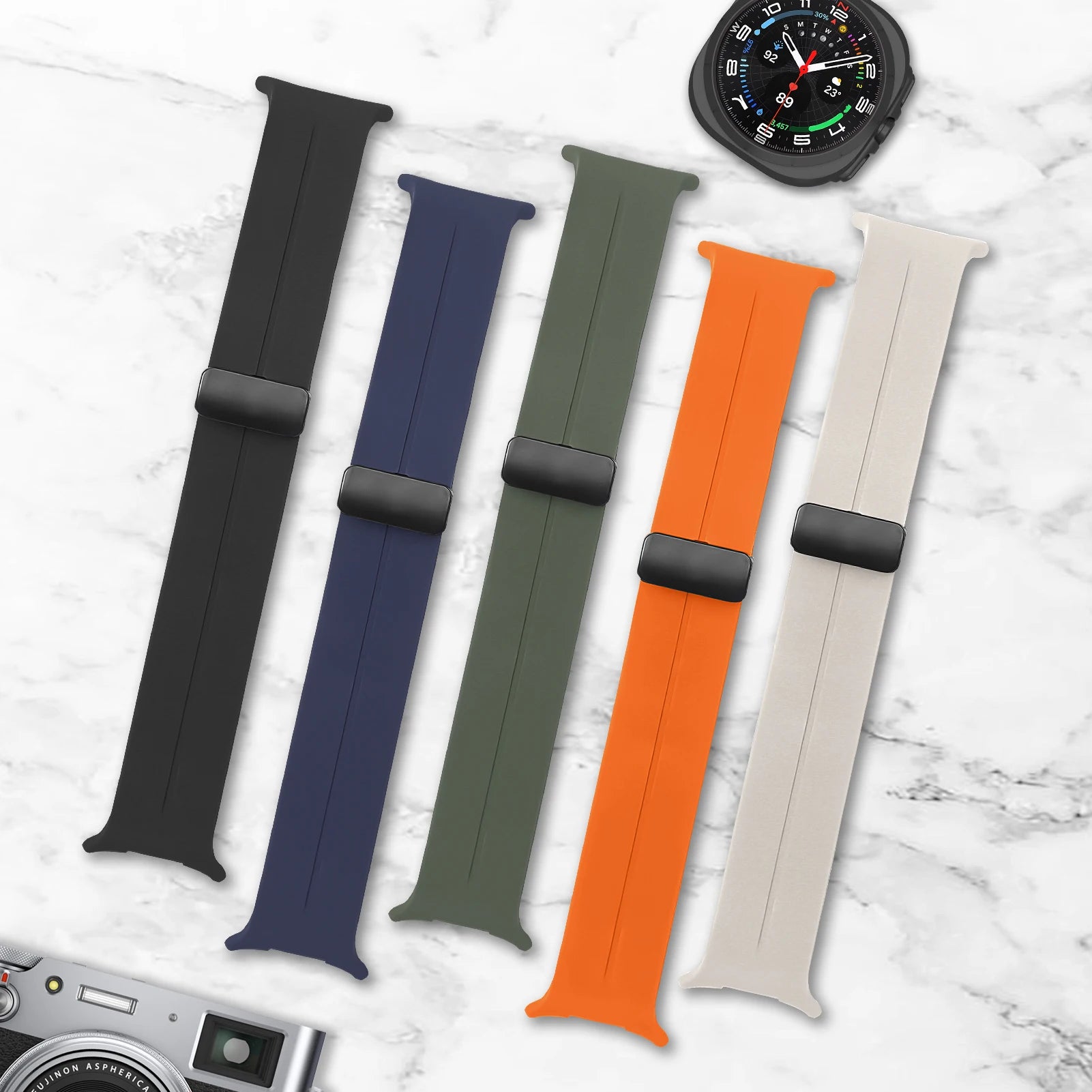 Magnetic Silicon Loop for Samsung Galaxy Watch Ultra