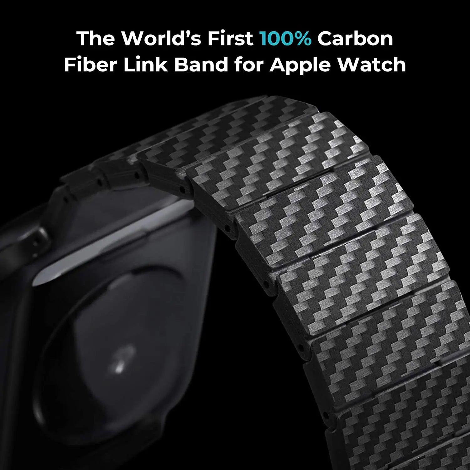 Bracelet en fibre de carbone pour Apple Watch