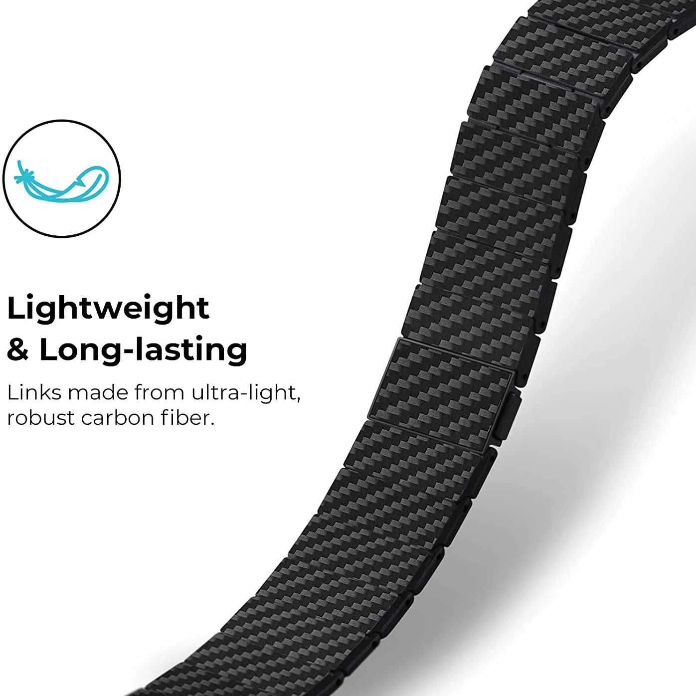 Carbon Fiber Strap for Apple Watch